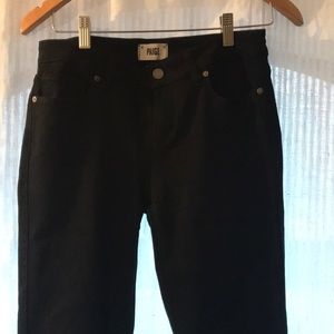 PAIGE Black Skinny Jeans